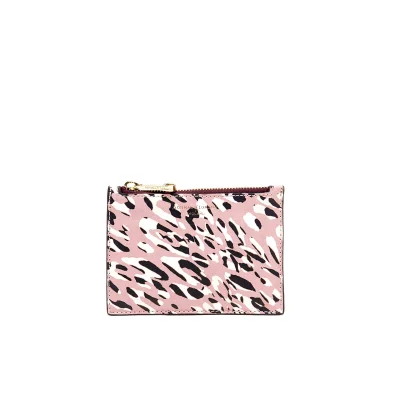 Aspinal of London Women's Essential Small Pouch - Leopard