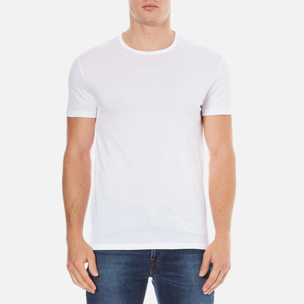 Paul Smith Accessories Men's Pima Cotton T-Shirt - White Image 1