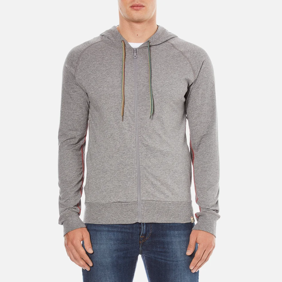 PS by Paul Smith Men's Hooded Jumper - Grey Image 1