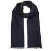 Paul Smith Accessories Men's Houndstooth Block Scarf - Navy - Image 1