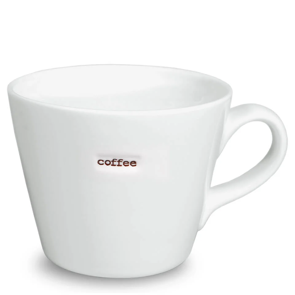Keith Brymer Jones Bucket Coffee Mug - White Image 1