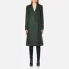 PS by Paul Smith Women's Double Breasted Wool Cashmere Coat - Green - Image 1