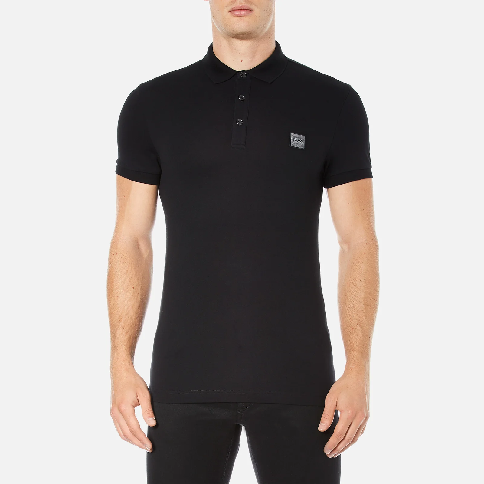 BOSS Orange Men's Pavlik Polo Shirt - Black Image 1