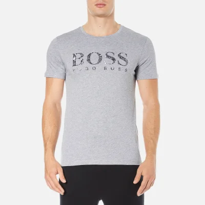 BOSS Orange Men's Tommi 3 Large Logo T-Shirt - Grey