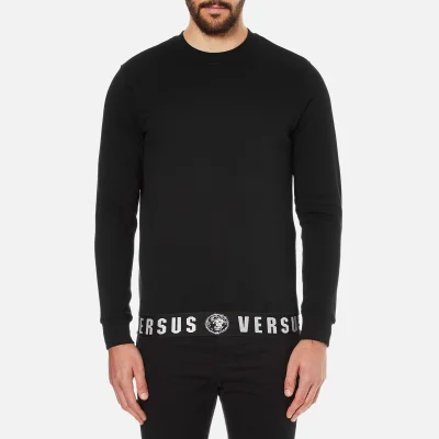 Versus Versace Men's Welt Detail Sweatshirt - Black