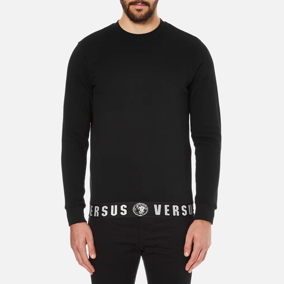 Versus Versace Men's Welt Detail Sweatshirt - Black Image 1
