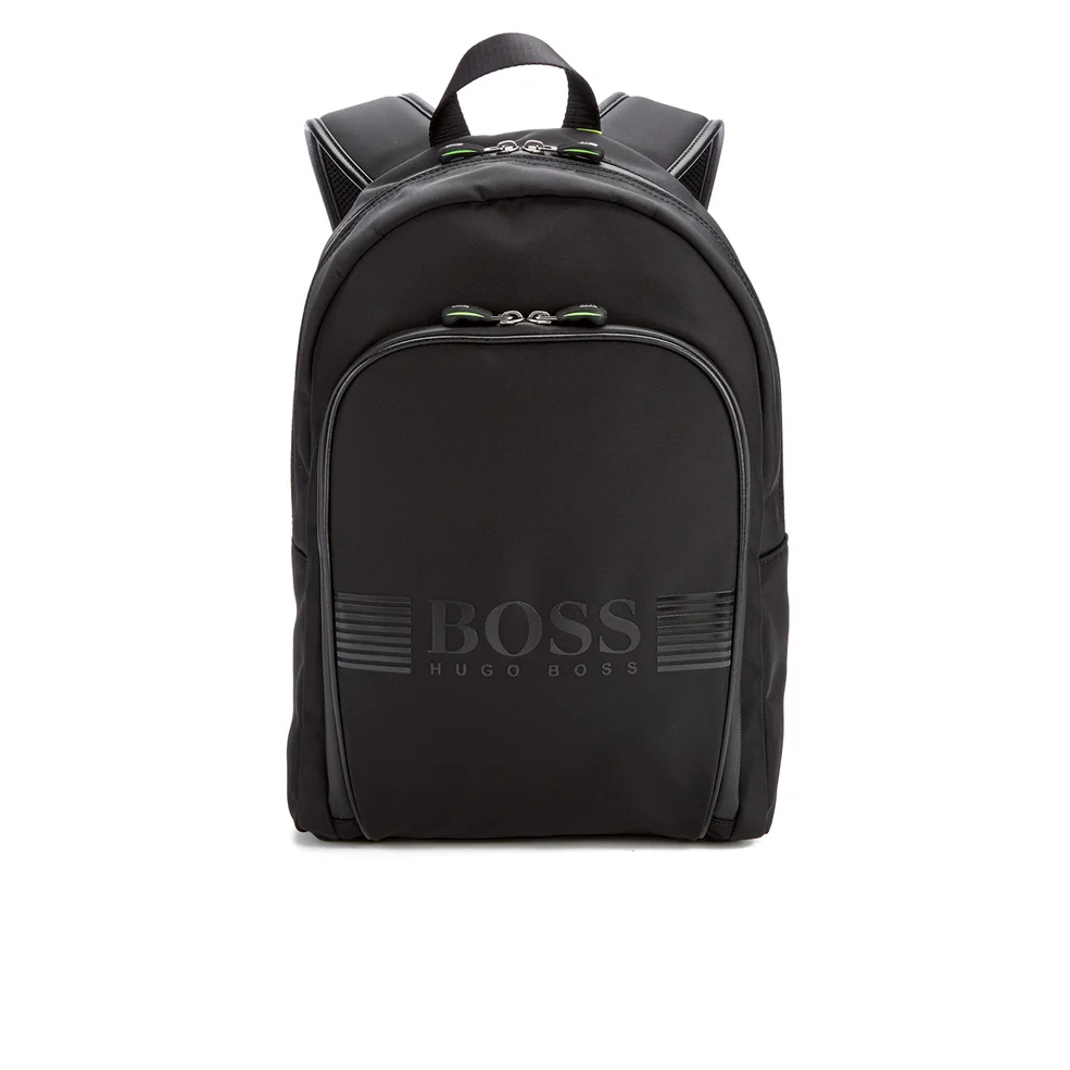 BOSS Green Pixel Backpack - Black Image 1