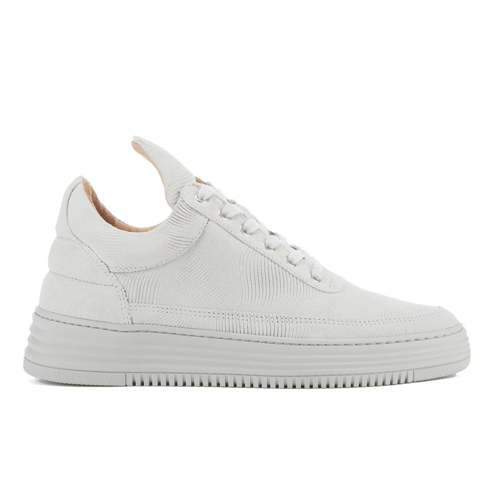 Filling Pieces Women's Monotone Stripe Low Top Trainers - Grey Image 1