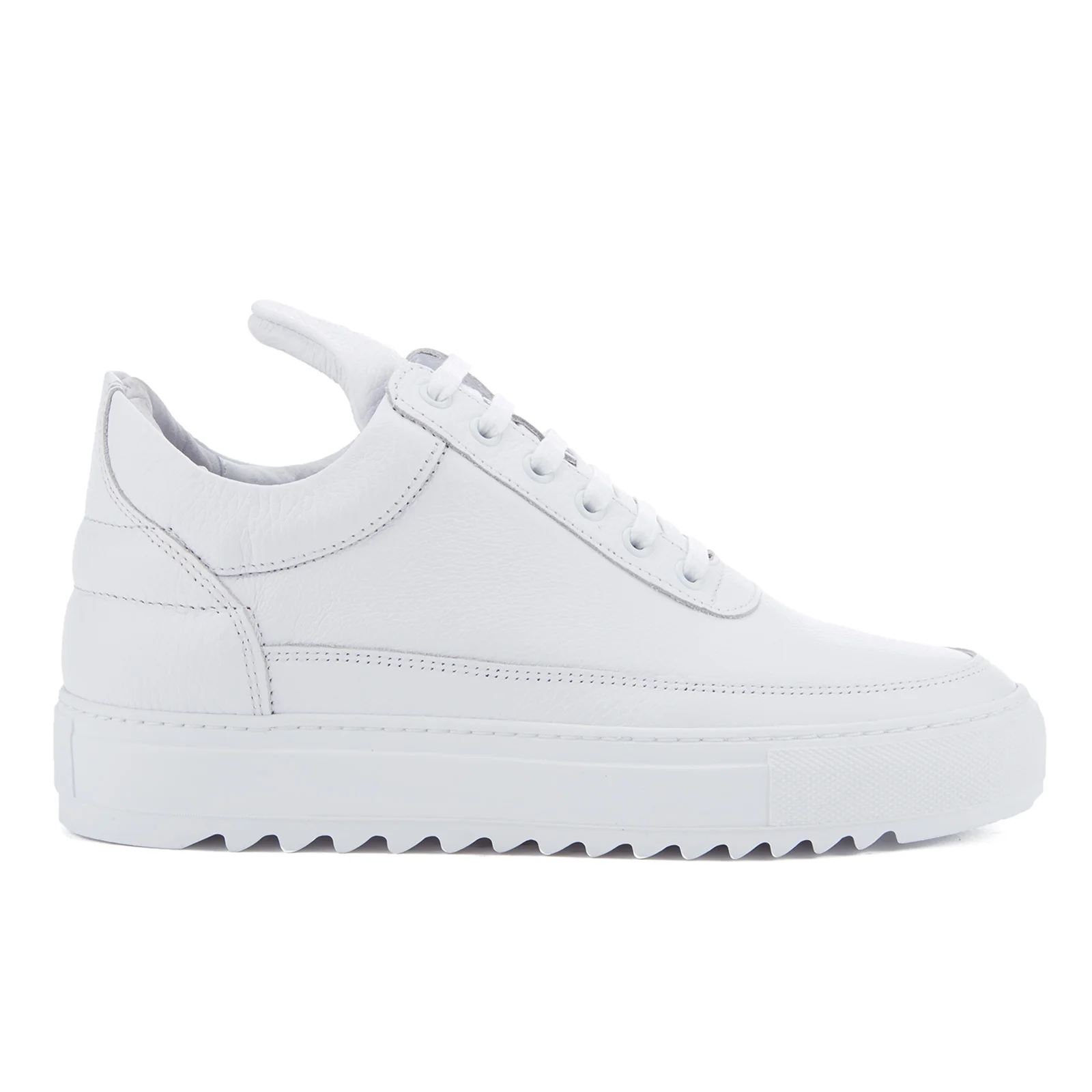 Filling Pieces Women's Thick Ripple Low Top Trainers - White Image 1