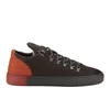 Filling Pieces Men's Mountain Cut Neets Low Top Trainers - Black/Red - Image 1
