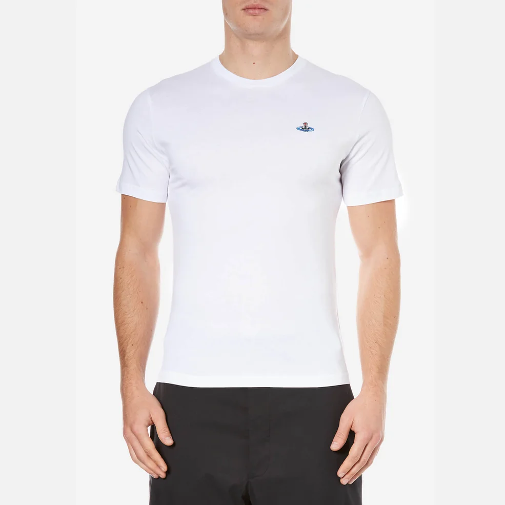 Vivienne Westwood Men's Basic Jersey T-Shirt - White Image 1