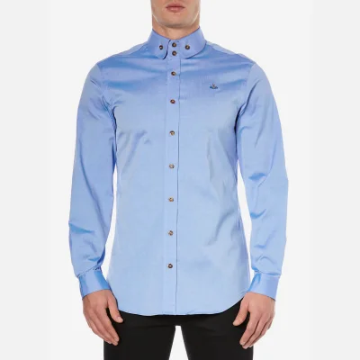 Vivienne Westwood Men's Classic Oxford Two Button Shirt - Light Blue