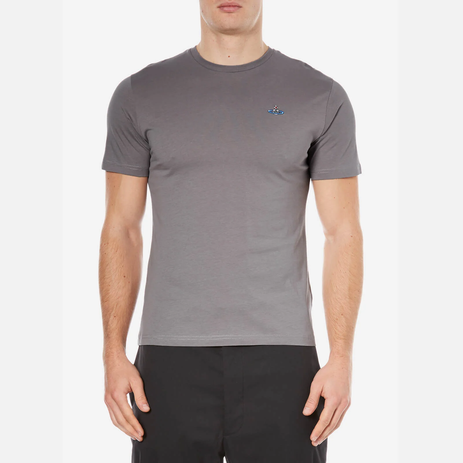 Vivienne Westwood Men's Basic Jersey T-Shirt - Grey Image 1