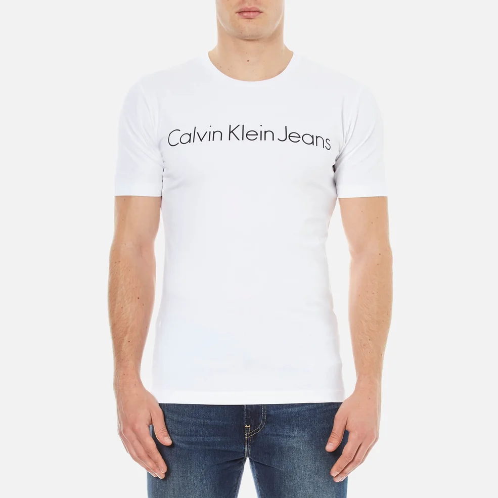 Calvin Klein Men's Tamas 2 T-Shirt - White Image 1