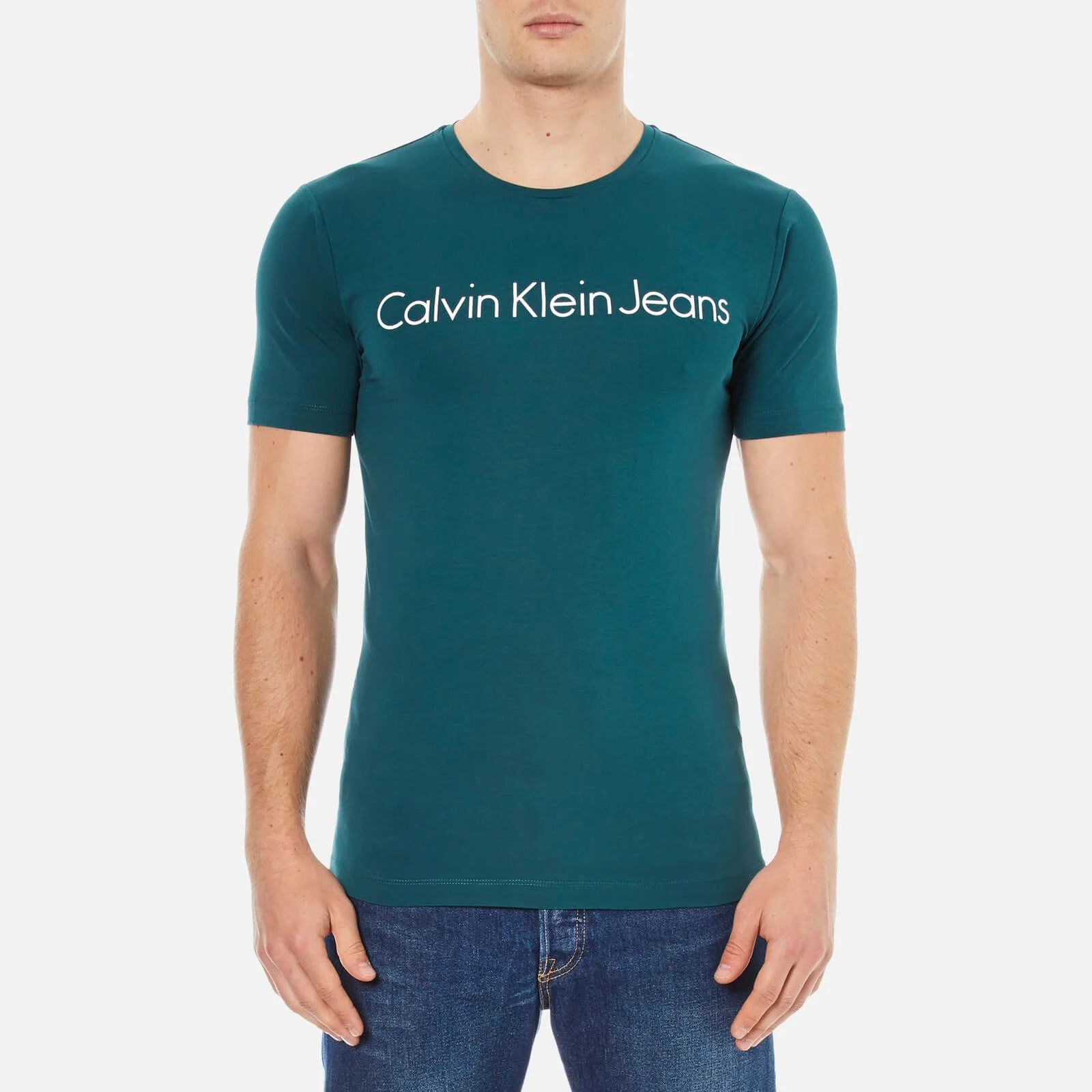 Calvin Klein Men's Tamas 2 T-Shirt - Deep Teal Image 1