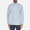 Polo Ralph Lauren Men's Custom Fit Button Down Pinpoint Oxford Shirt - Blue - Image 1