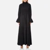 KENZO Women's Crepe Back Satin Maxi Dress - Black - Image 1