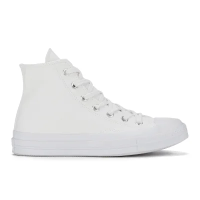 Converse Chuck Taylor All Star '70 Vintage Canvas Hi-Top Trainers - White Monochrome