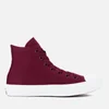 Converse Chuck Taylor All Star II Hi-Top Trainers - Deep Bordeaux/White/Navy - Image 1