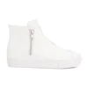 Converse Women's Chuck Taylor All Star Leather Hi-Top Trainers - White Monochrome - Image 1