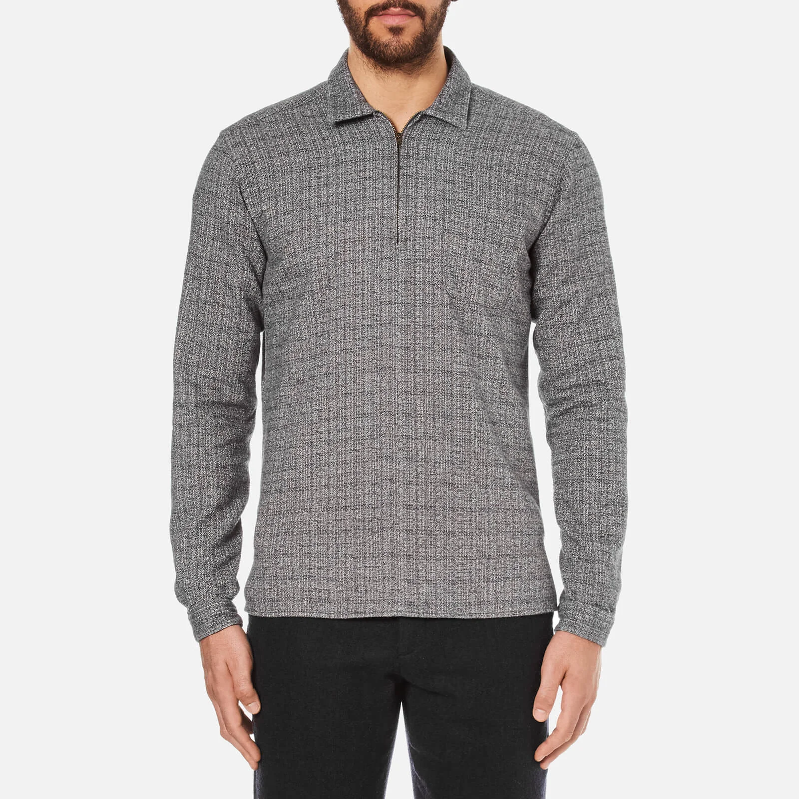 Oliver Spencer Men's Faro Shirt - Buckland Grey Image 1