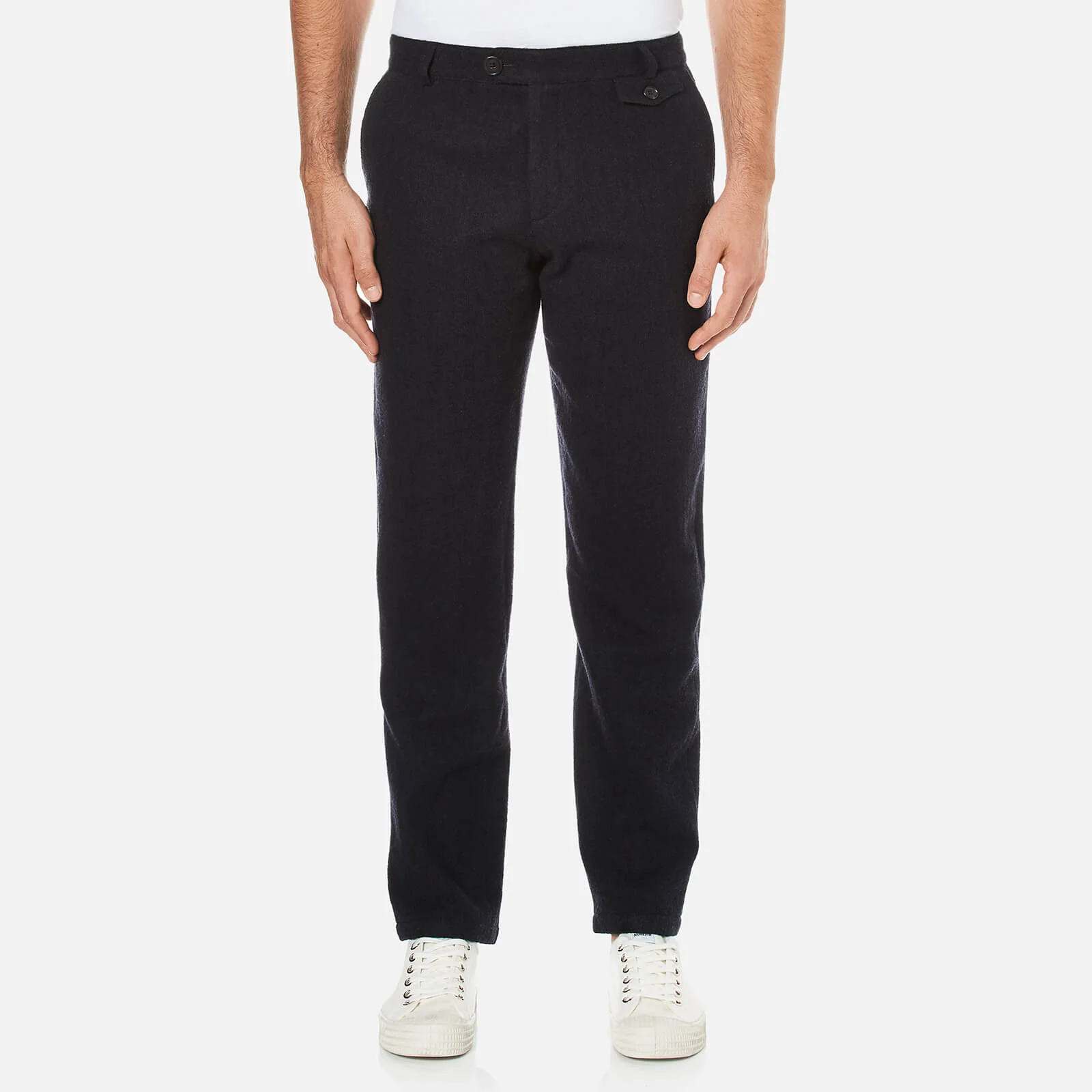 Oliver Spencer Men's Fishtail Trousers - Dudley Midnight Image 1