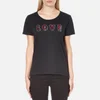 Maison Scotch Women's Crew Neck Clubhouse T-Shirt with Love Embellishment - Black - Image 1