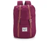 Herschel Supply Co. Retreat Backpack - Windsor Wine/Tan Synthetic Leather - Image 1