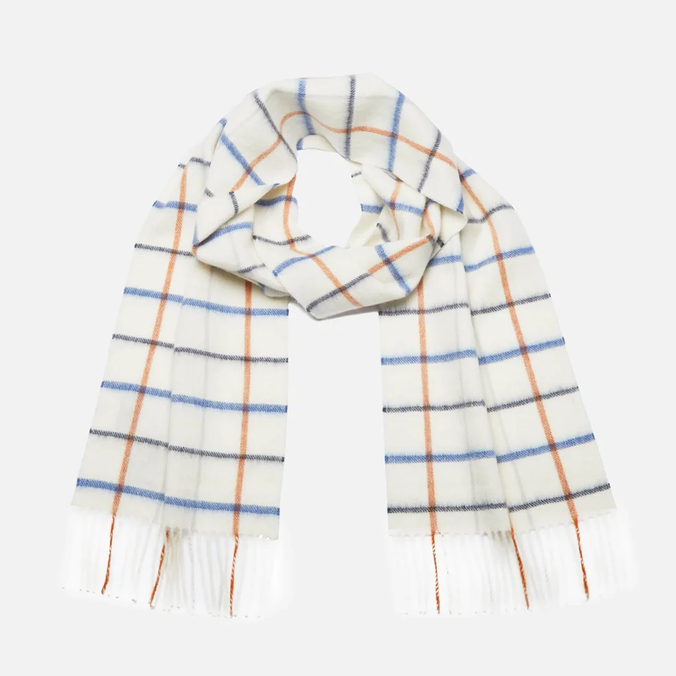Barbour Women's Country Tattersall Scarf - Arctic Plaid Image 1