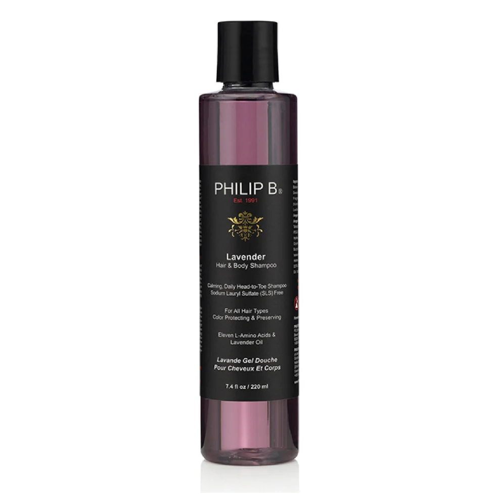 Philip B Lavender Hair and Body Shampoo Image 1