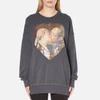 Vivienne Westwood Anglomania Women's Hercules Kiss Gusset Sweater - Grey - Image 1