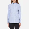 Polo Ralph Lauren Women's Heidi Stripe Shirt - Bermuda Blue/White - Image 1