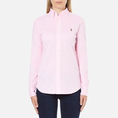 Polo Ralph Lauren Women's Heidi Long Sleeve Shirt - Carmel Pink
