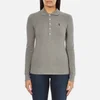 Polo Ralph Lauren Women's Julie Long Sleeve Polo Shirt - Soft Flannel Heather - Image 1