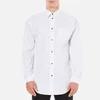 Alexander Wang Men's Relaxed Fit Casual Shirt with Label - White - Image 1