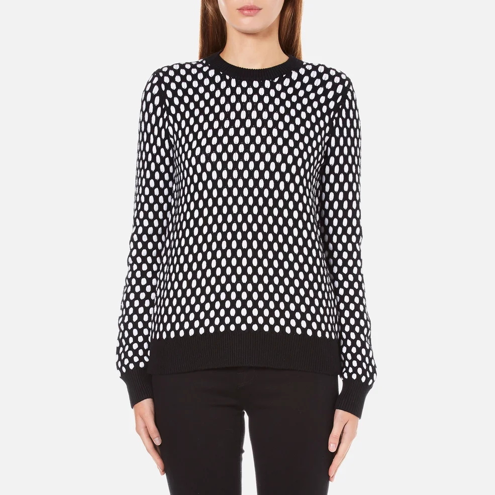 MICHAEL MICHAEL KORS Women's Graphic Jacquard Sweater - Multi Image 1