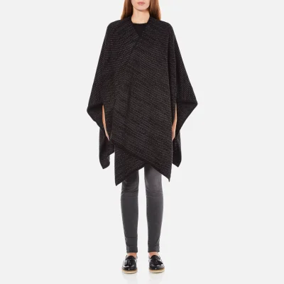 MICHAEL MICHAEL KORS Women's Twill Blanket Poncho - Grey