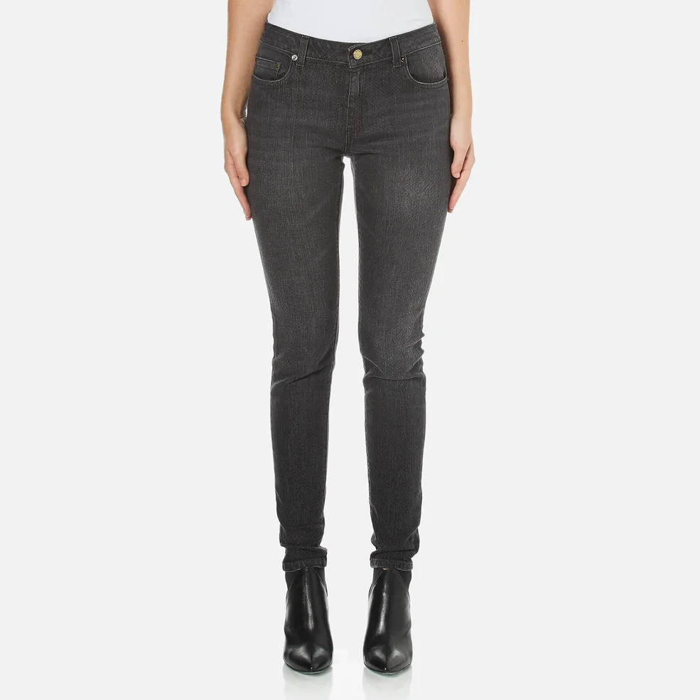 MICHAEL MICHAEL KORS Women's Izzy Skinny Jeans - Black Image 1