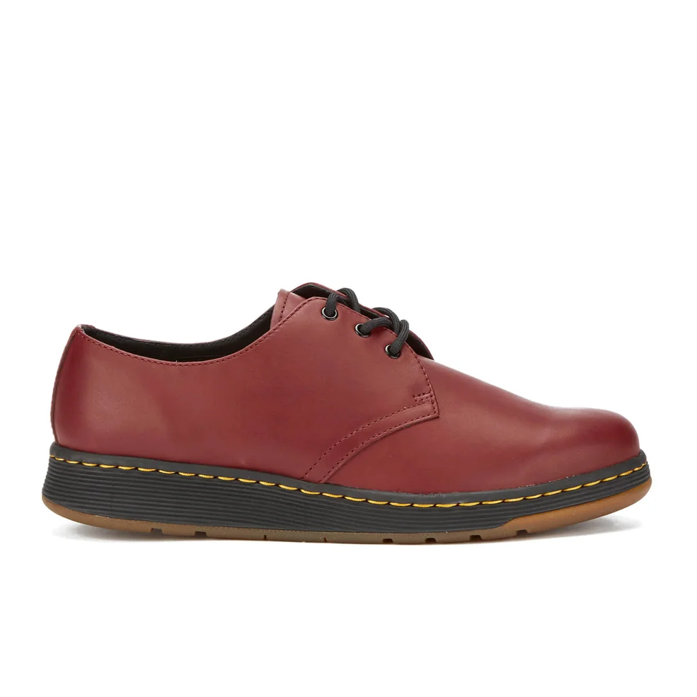 Dr. Martens Men's Lite Cavendish 3-Eye Shoes - Cherry Red Image 1
