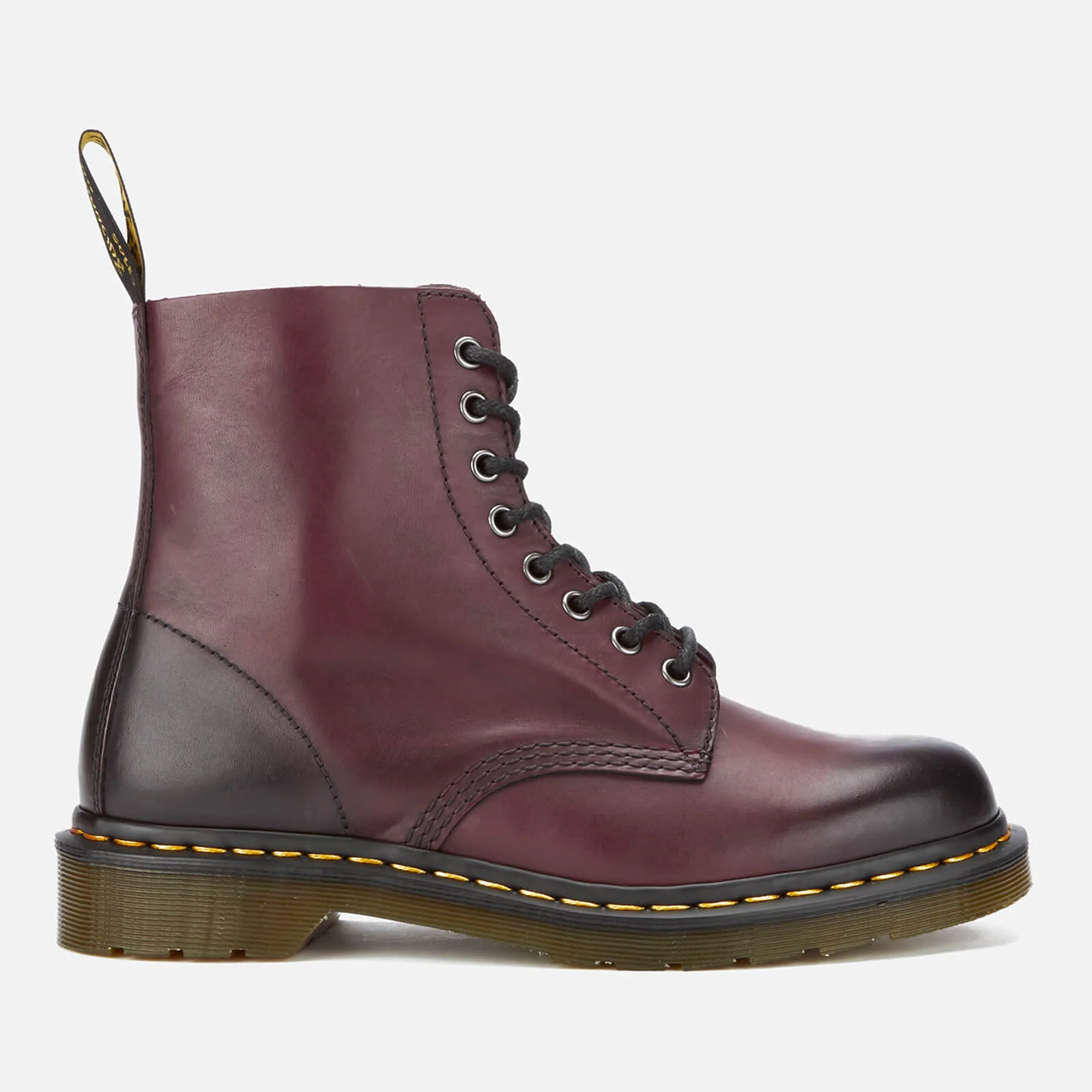 Dr. Martens Men's 1460 Pascal Antique Temperley Leather 8-Eye Boots - Cherry Red Image 1