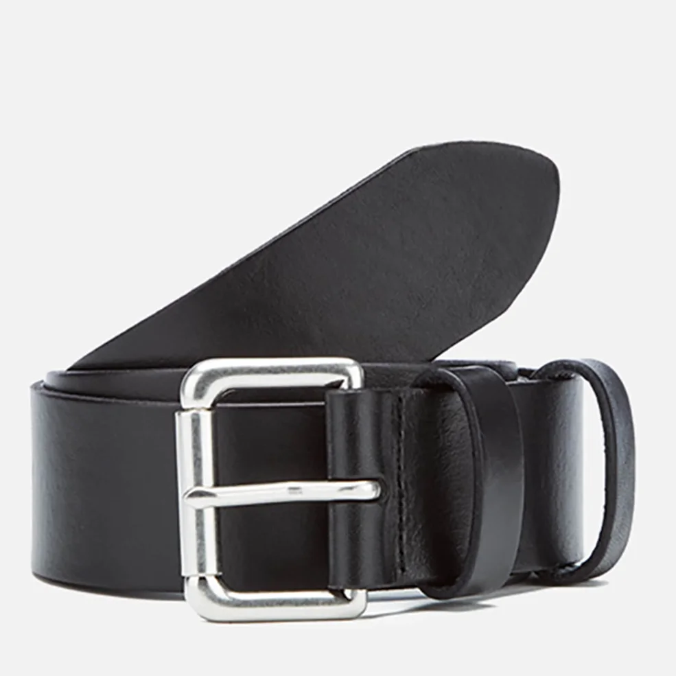 Polo Ralph Lauren Men's Leather Belt - Black Image 1