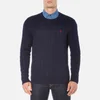 Polo Ralph Lauren Men's Crew Neck Cable Knitted Jumper - Hunter Navy - Image 1