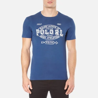 Polo Ralph Lauren Men's Short Sleeve Crew Neck Printed T-Shirt - Club Royal