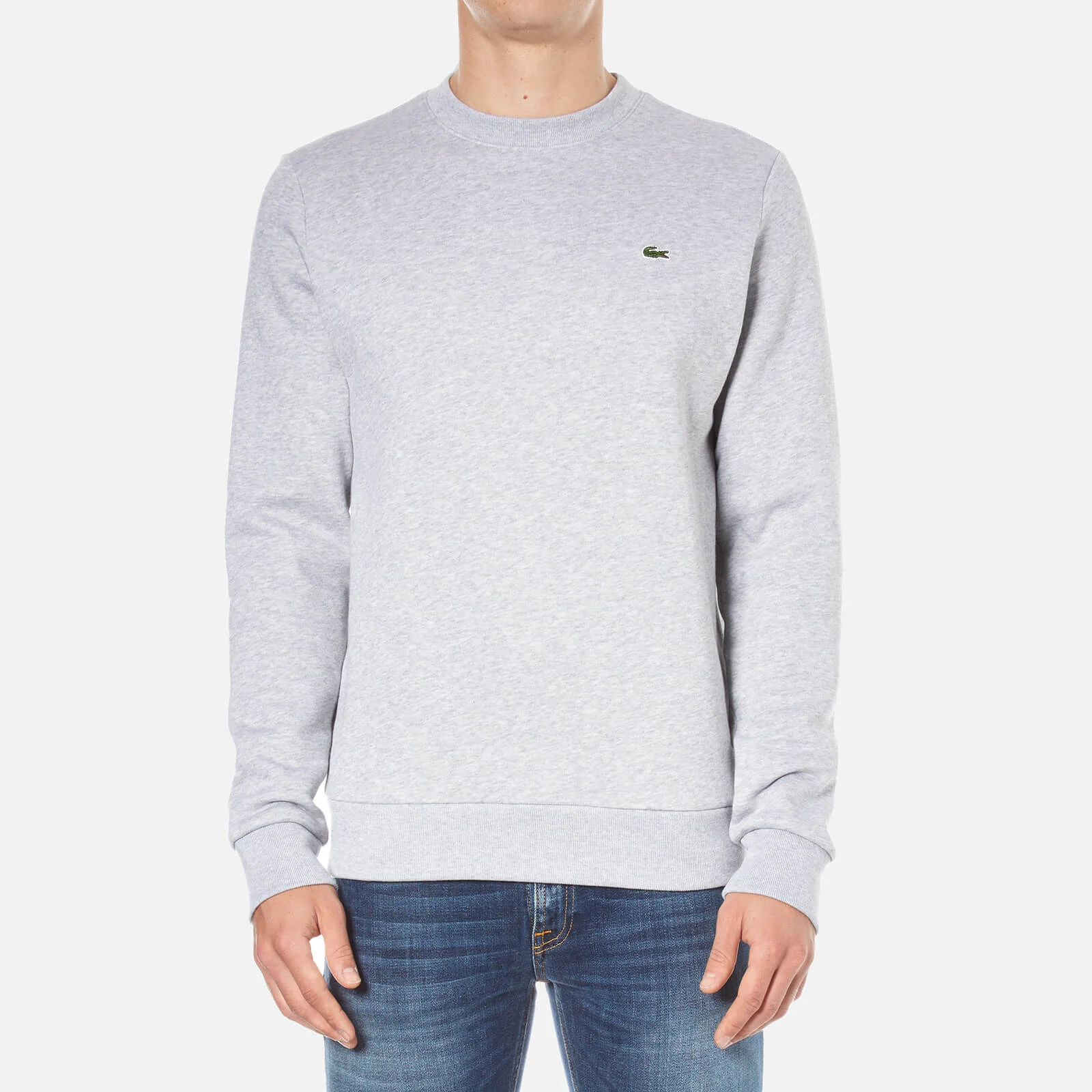 Lacoste Men's Sweatshirt - Silver Chine Image 1