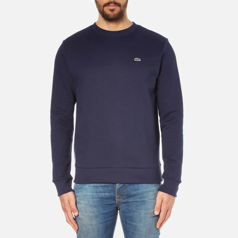 Lacoste Men's Sweatshirt - Navy Blue Image 1