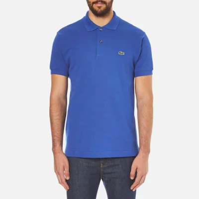 Lacoste Men's Basic Pique Short Sleeve Polo Shirt - Steamer