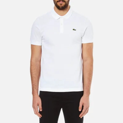 Lacoste L!ve Men's Short Sleeve Polo Shirt - White