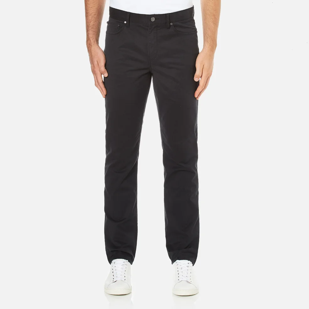 Michael Kors Men's Slim 5 Pocket Twill Jeans - Black Image 1