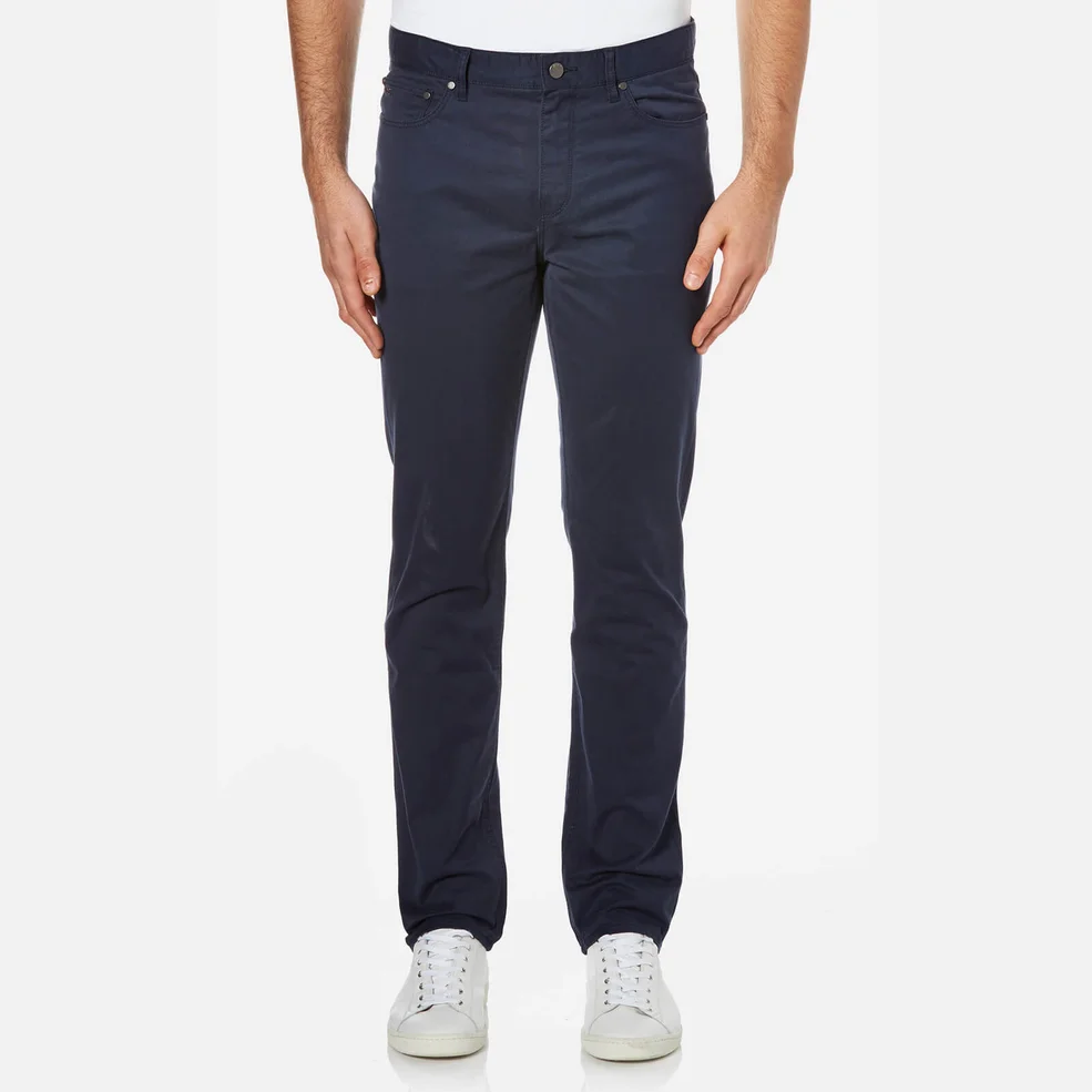 Michael Kors Men's Slim 5 Pocket Twill Jeans - Midnight Image 1