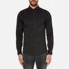 Michael Kors Men's Slim Long Sleeve Shirt - Black - Image 1